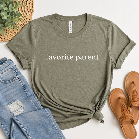 Favorite Parent Graphic Tee