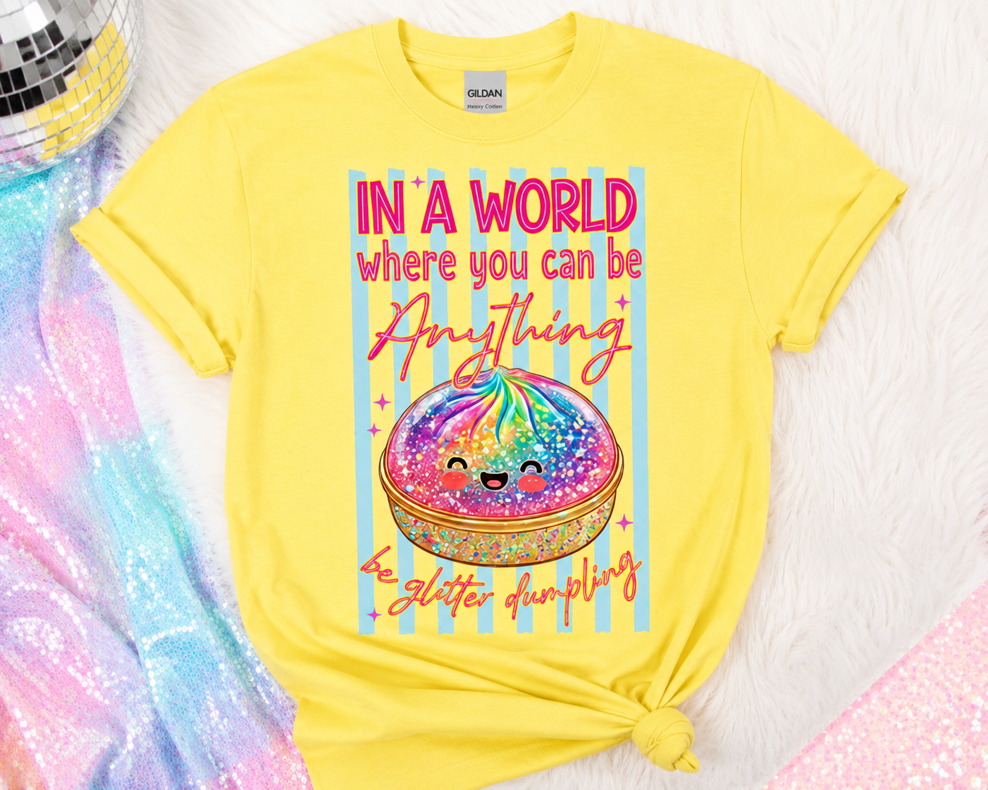Glitter Dumpling Youth Graphic Tee