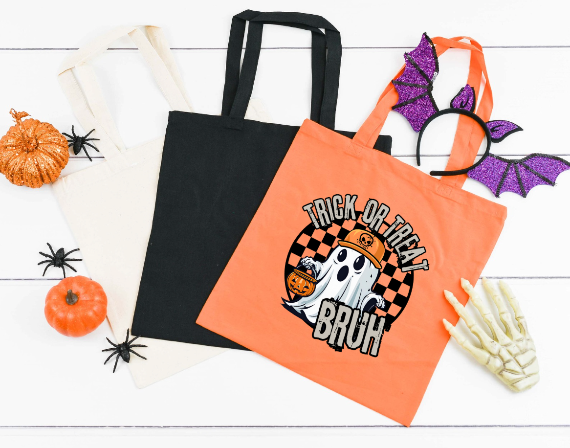 Trick or Treat Bruh Halloween Bag