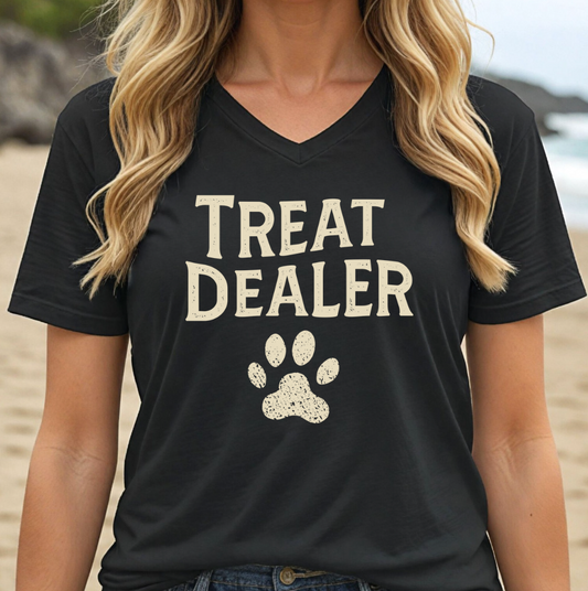 Treat Dealer V-Neck Tee