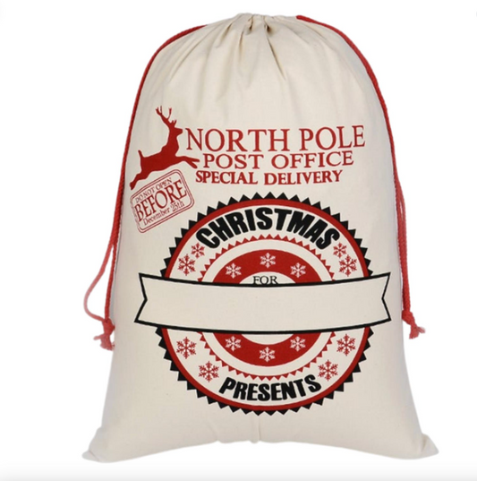 North Pole Santa Sack