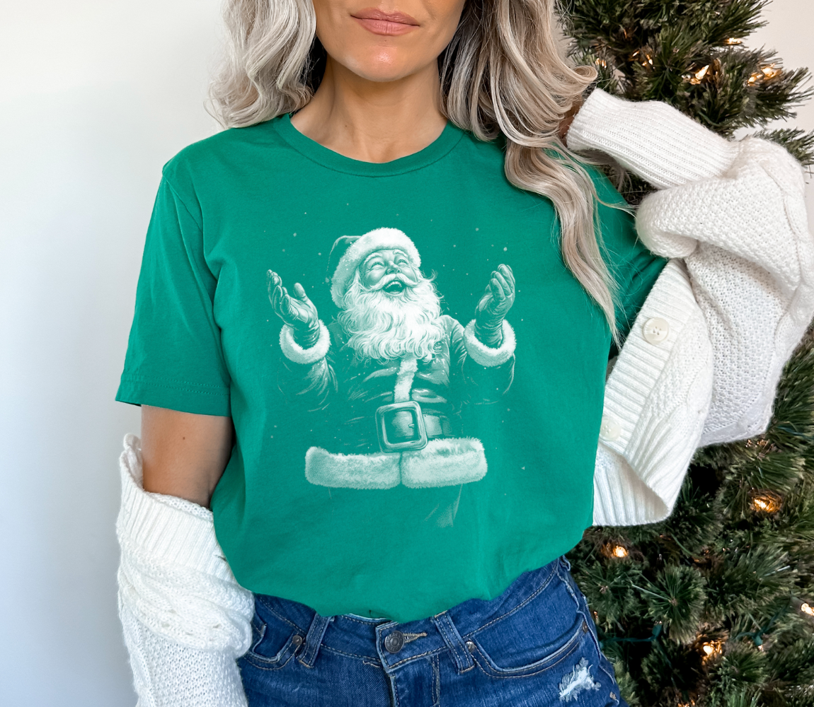 Nostalgic Santa Graphic Tee