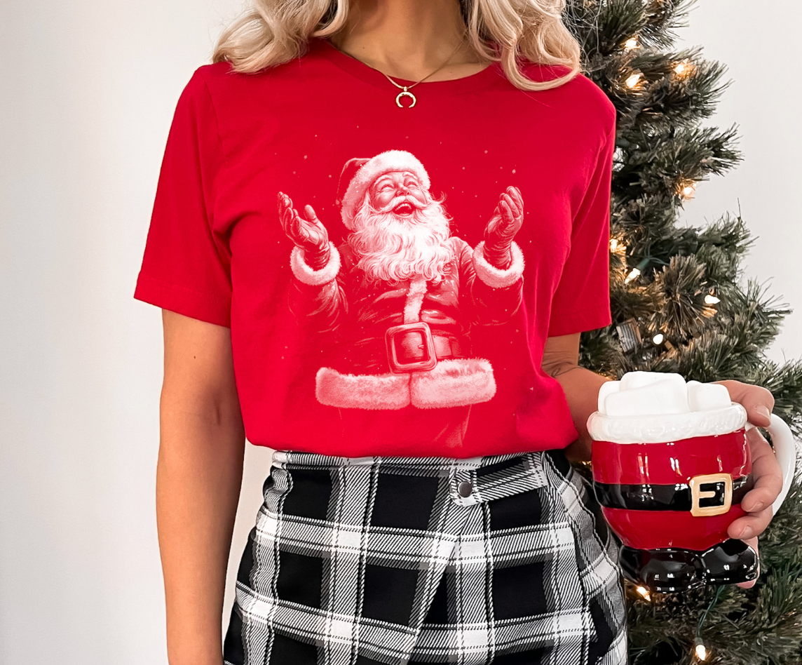 Nostalgic Santa Graphic Tee