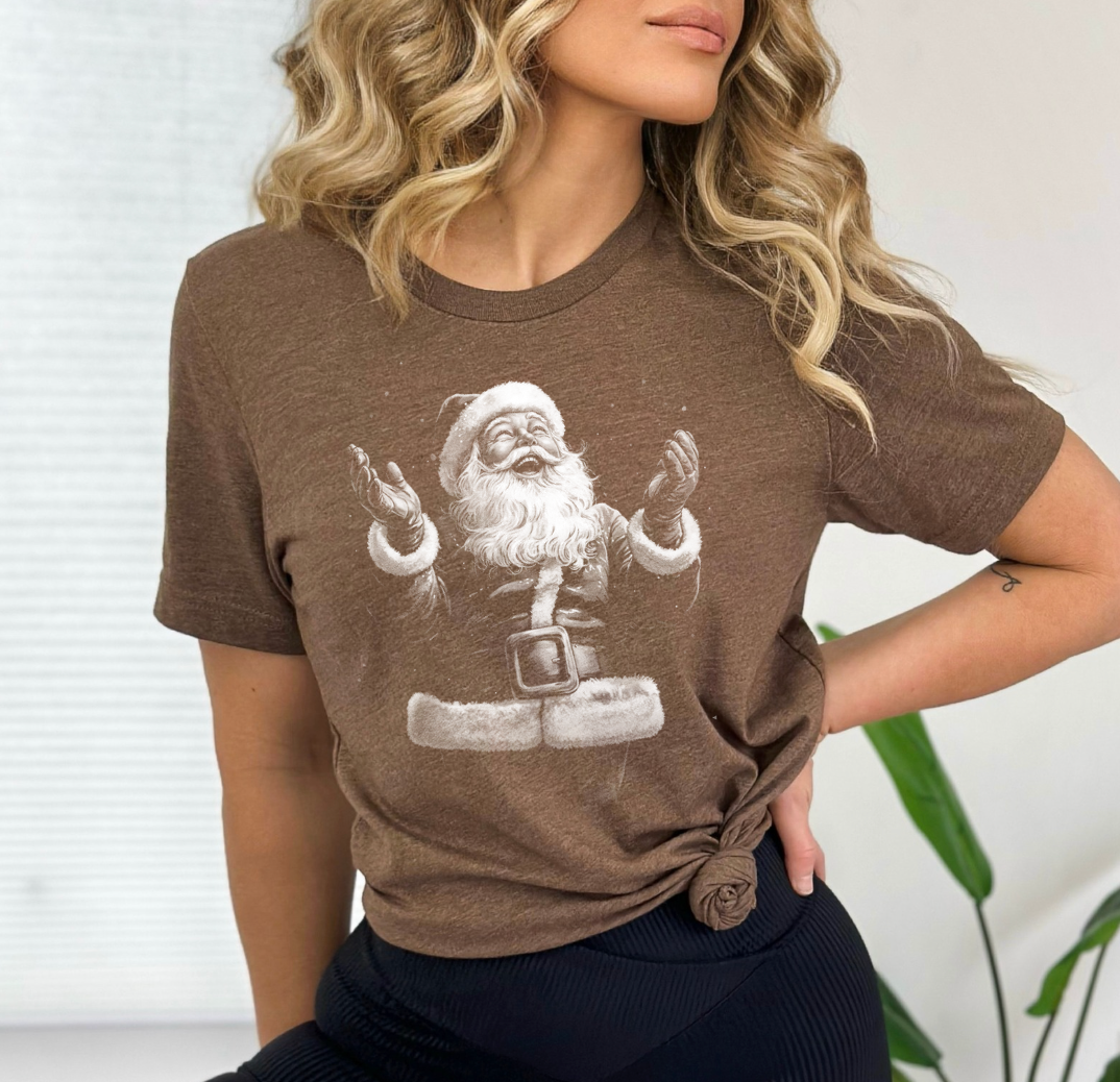 Nostalgic Santa Graphic Tee