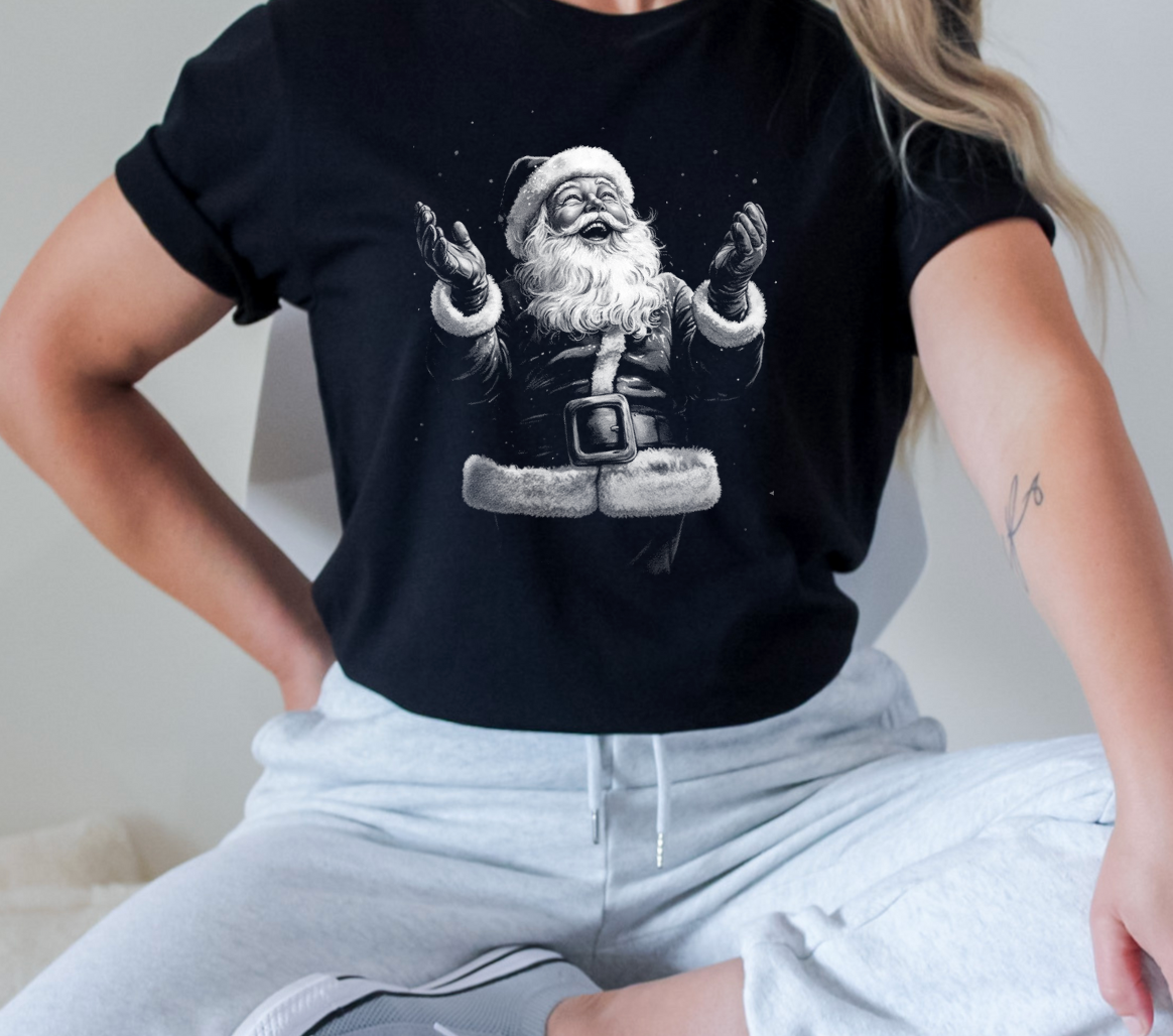 Nostalgic Santa Graphic Tee
