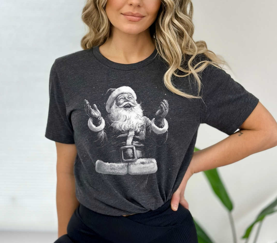 Nostalgic Santa Graphic Tee