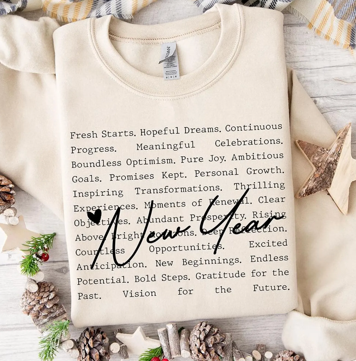 New Year Affirmation Crewneck