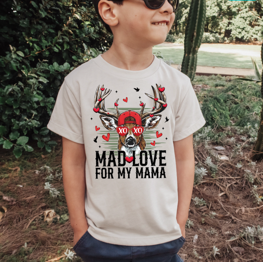 Mad Love For My Mama Buck Toddler/Youth Tee