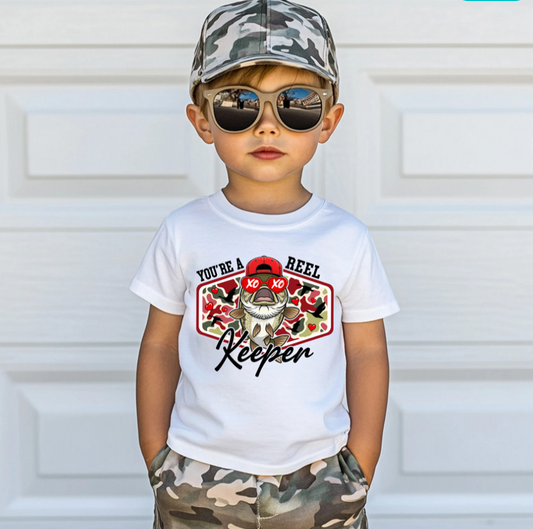 You're A Reel Keeper Toddler/Youth Tee