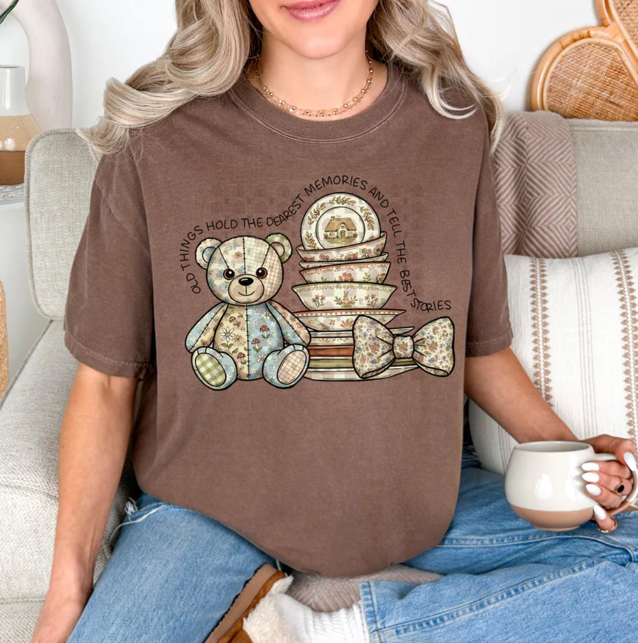 Old Things Hold the Dearest Memories Graphic Tee