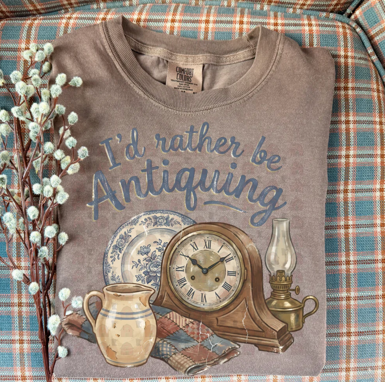 I'd Rather Be Antiquing Graphic Tee