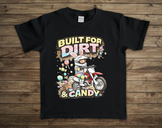 Built for Dirt & Candy Toddler/Youth Easter Shirt