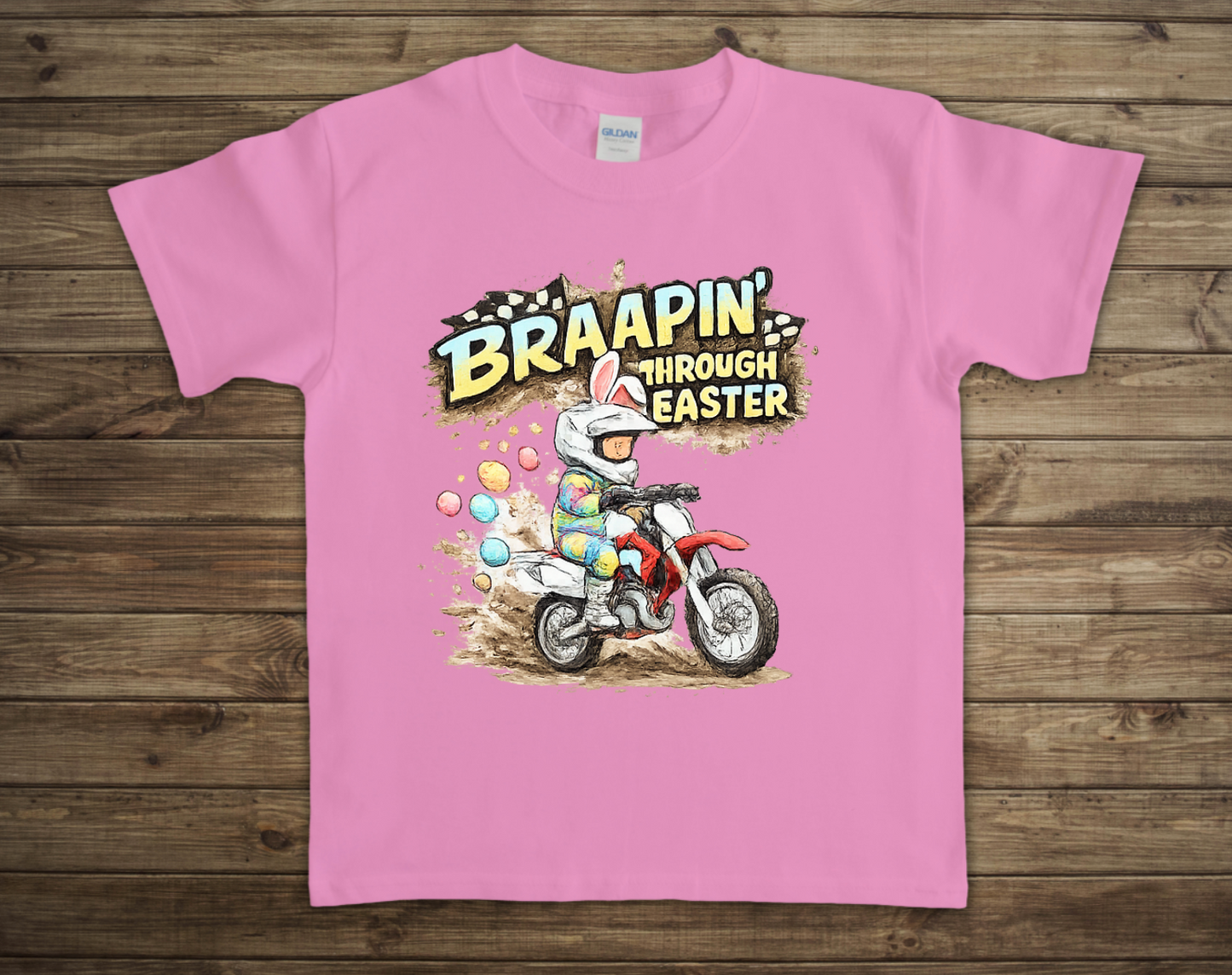 Braaapin' Through Easter Toddler/Youth Tee