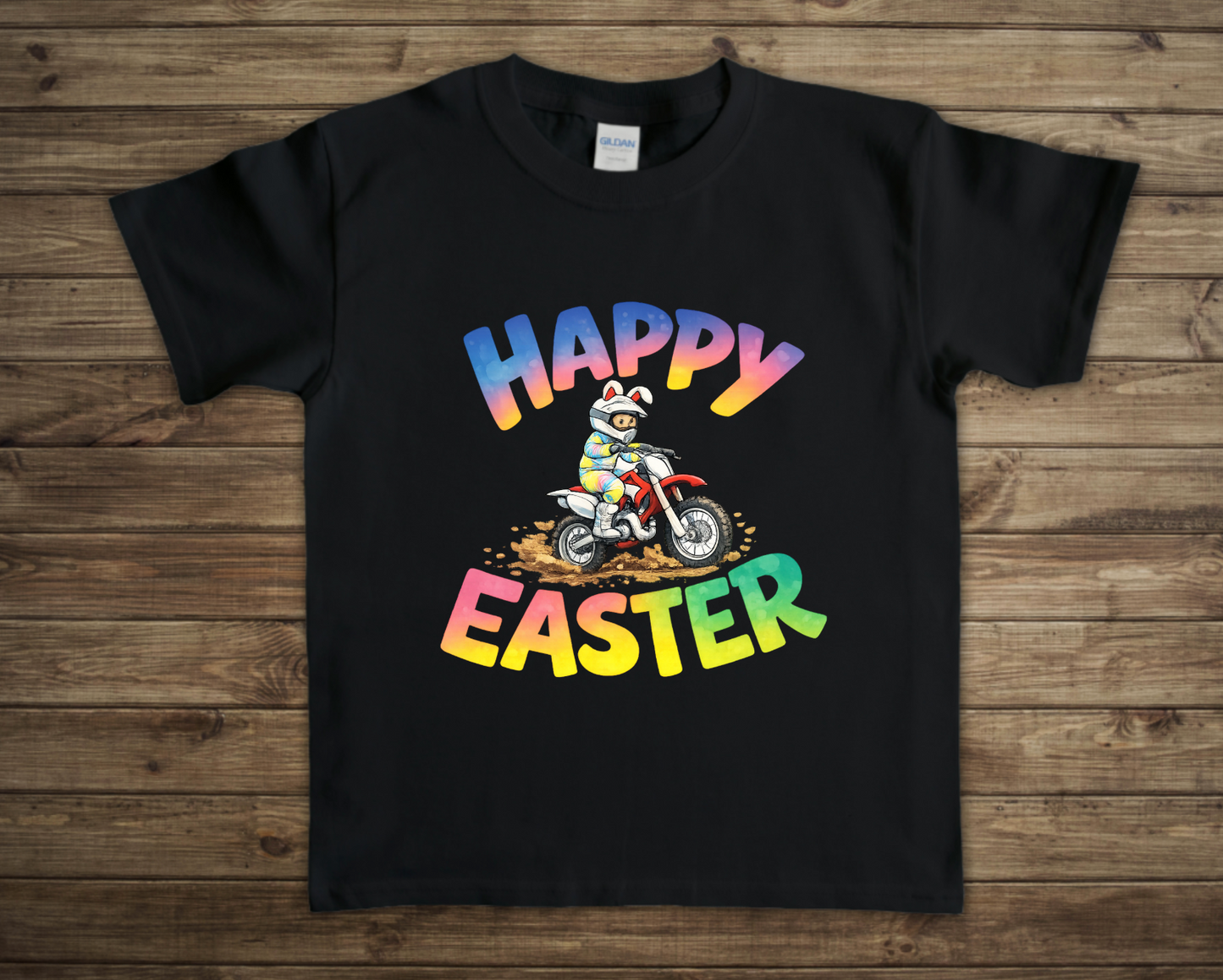 Happy Easter Dirt Bike Toddler/Youth Shirt