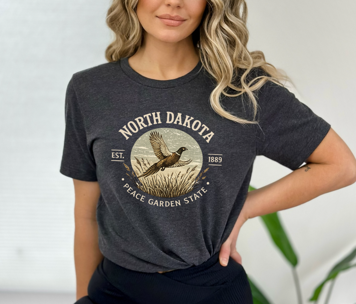 North Dakota Pheasant Tee