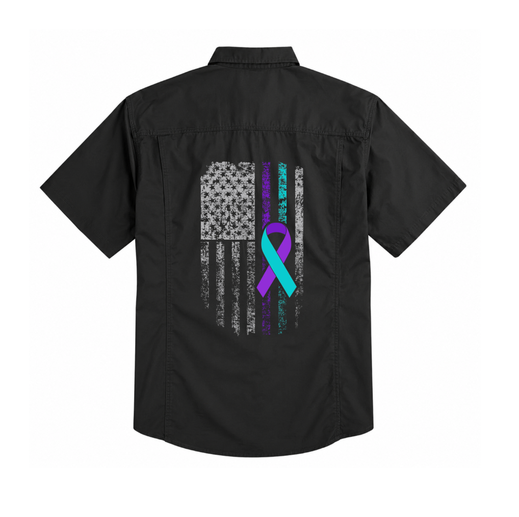 Lignite Area Riders Fun Run Men's Button-Up