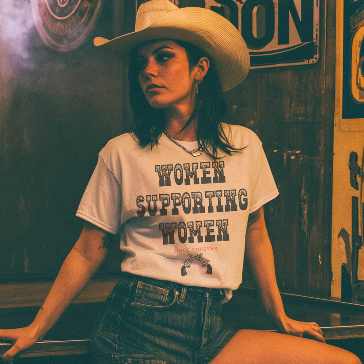 Women Supporting Women Western Graphic Tee