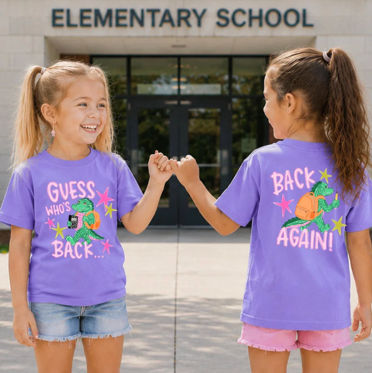 Guess Who’s Back Again! Youth Back to School Graphic Tee
