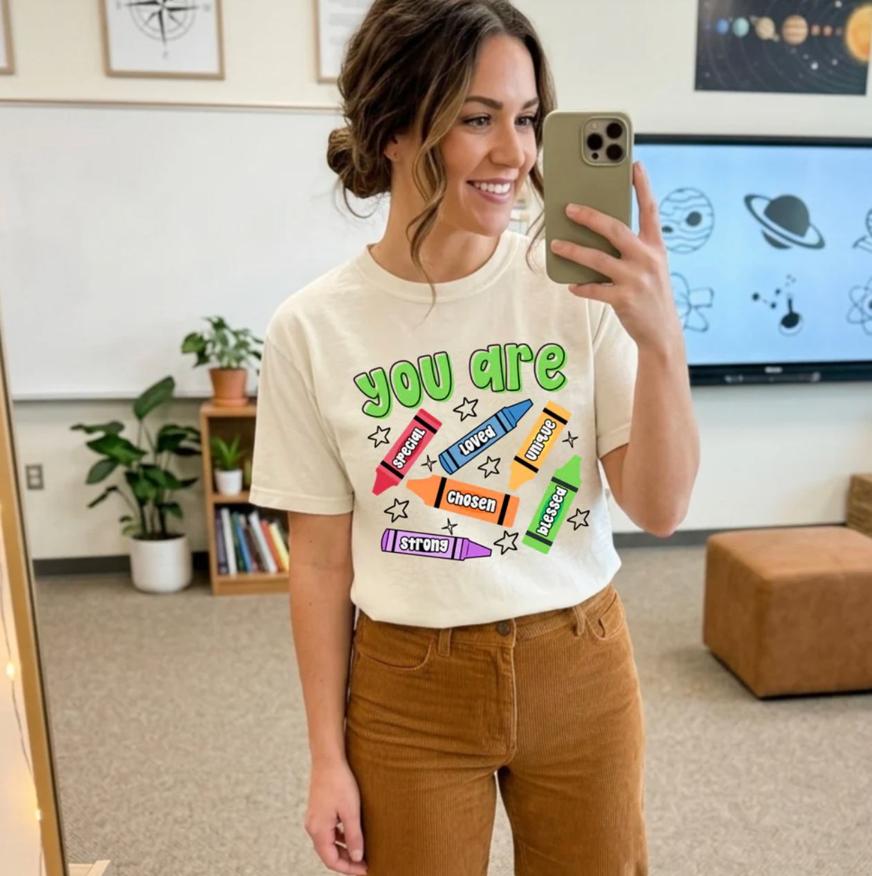 You Are Special Loved Chosen Strong Blessed Graphic Tee