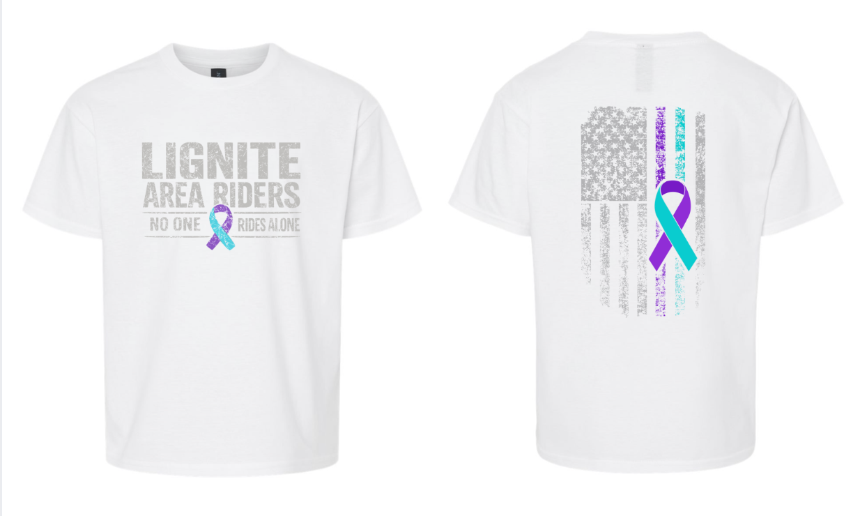 Lignite Area Riders Fun Run Toddler/Youth Tee