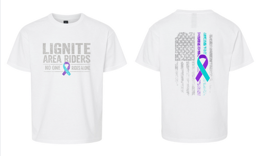 Lignite Area Riders Fun Run Toddler/Youth Tee