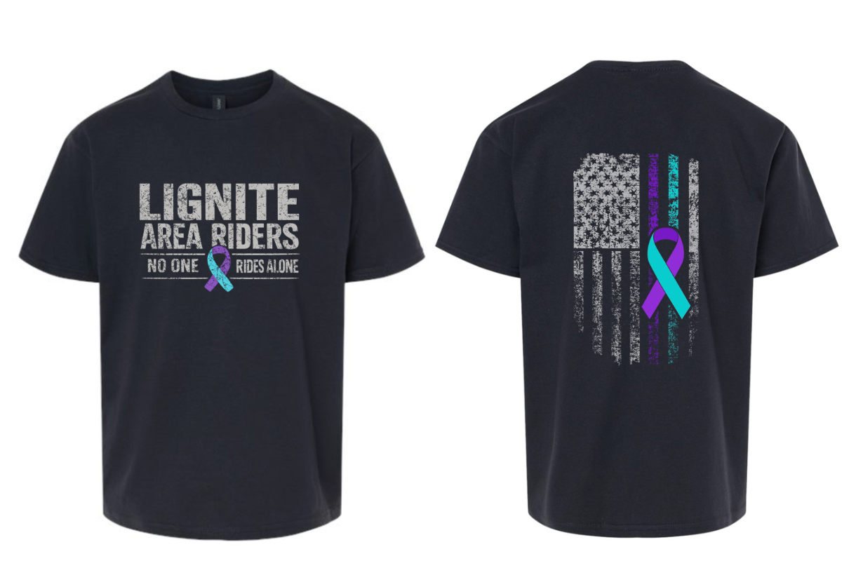 Lignite Area Riders Fun Run Toddler/Youth Tee
