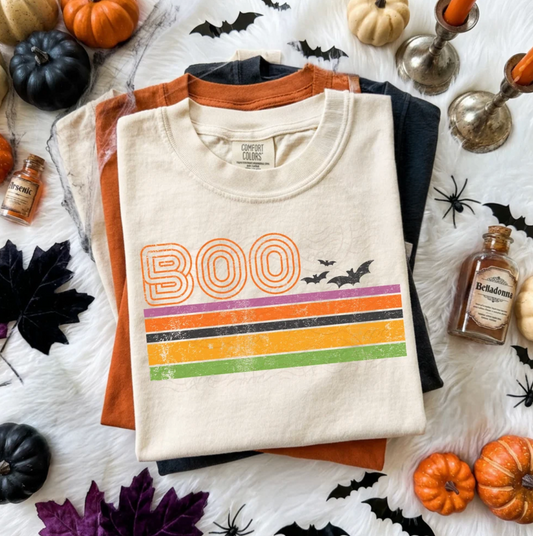 Retro Halloween BOO Shirt