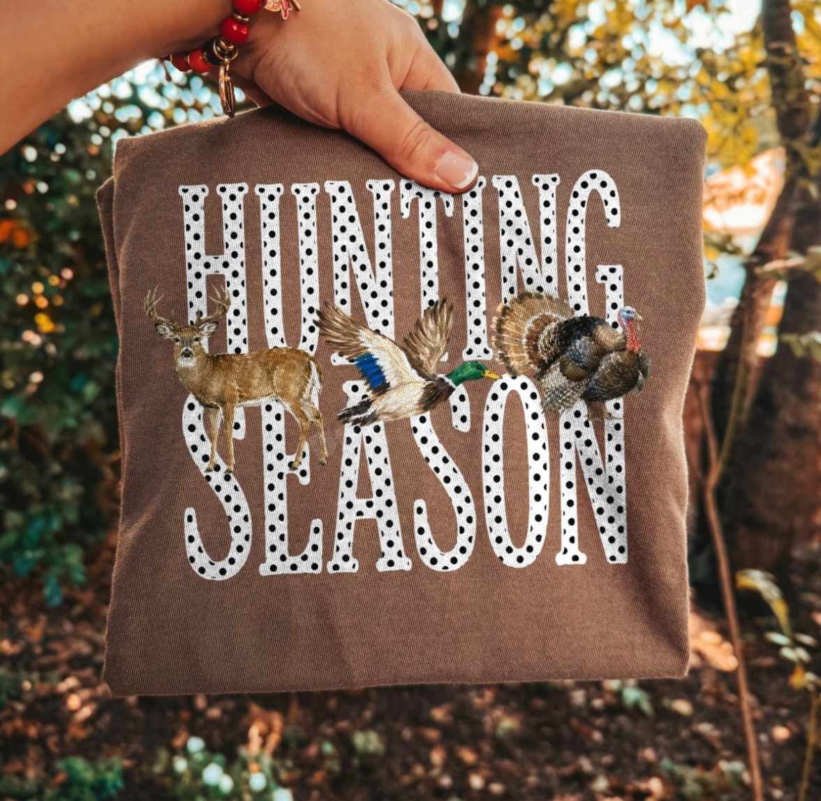 Hunting Season Deer, Duck & Turkey Graphic Tee