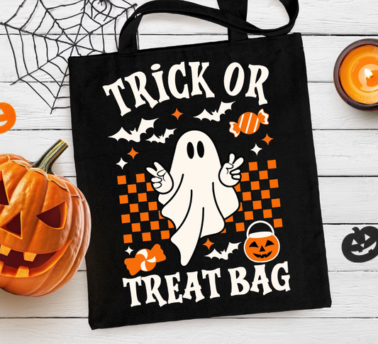 Trick or Treat Halloween Candy Bag