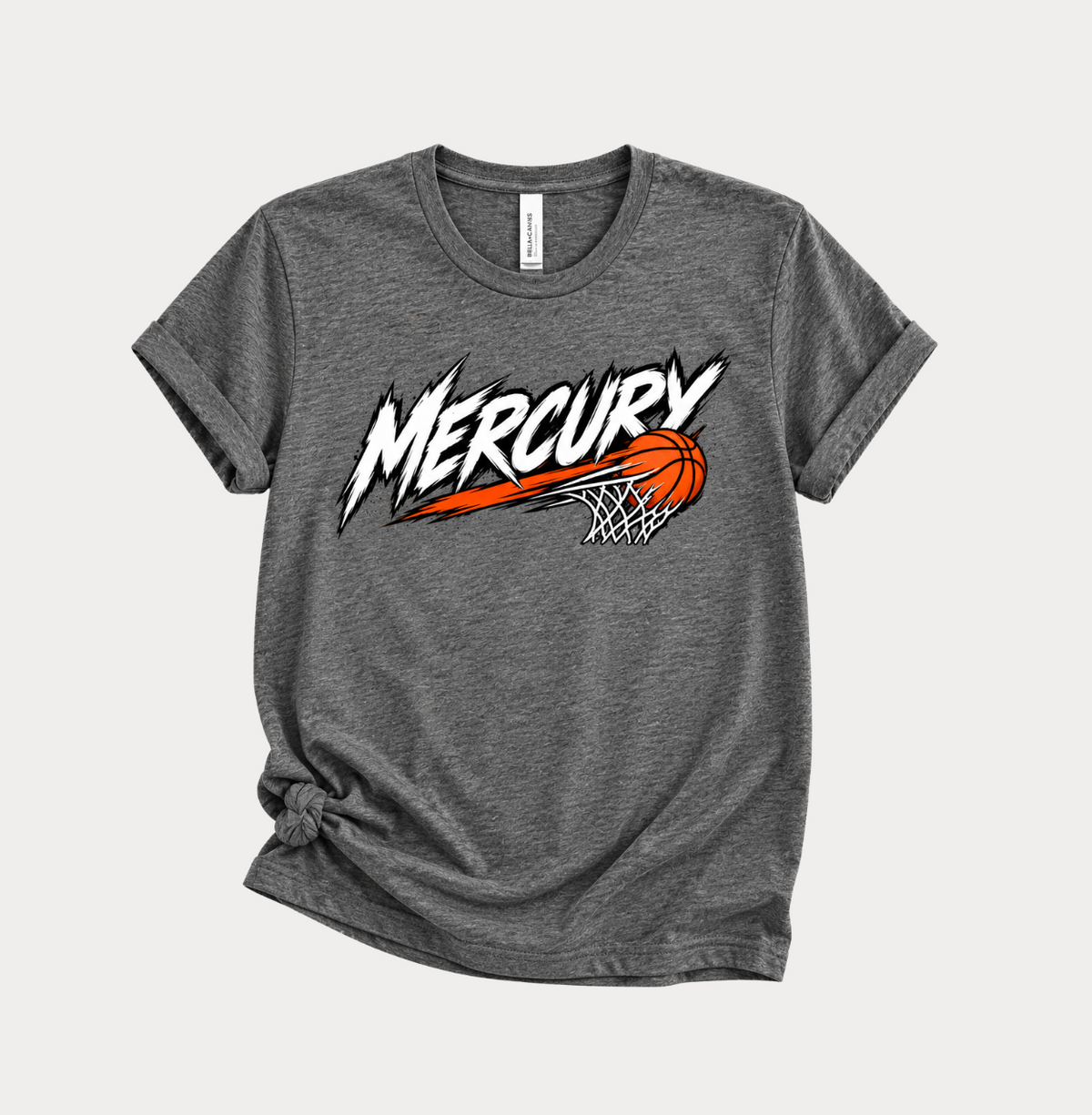 Mercury Basketball Slam Dunk Adult T-Shirt