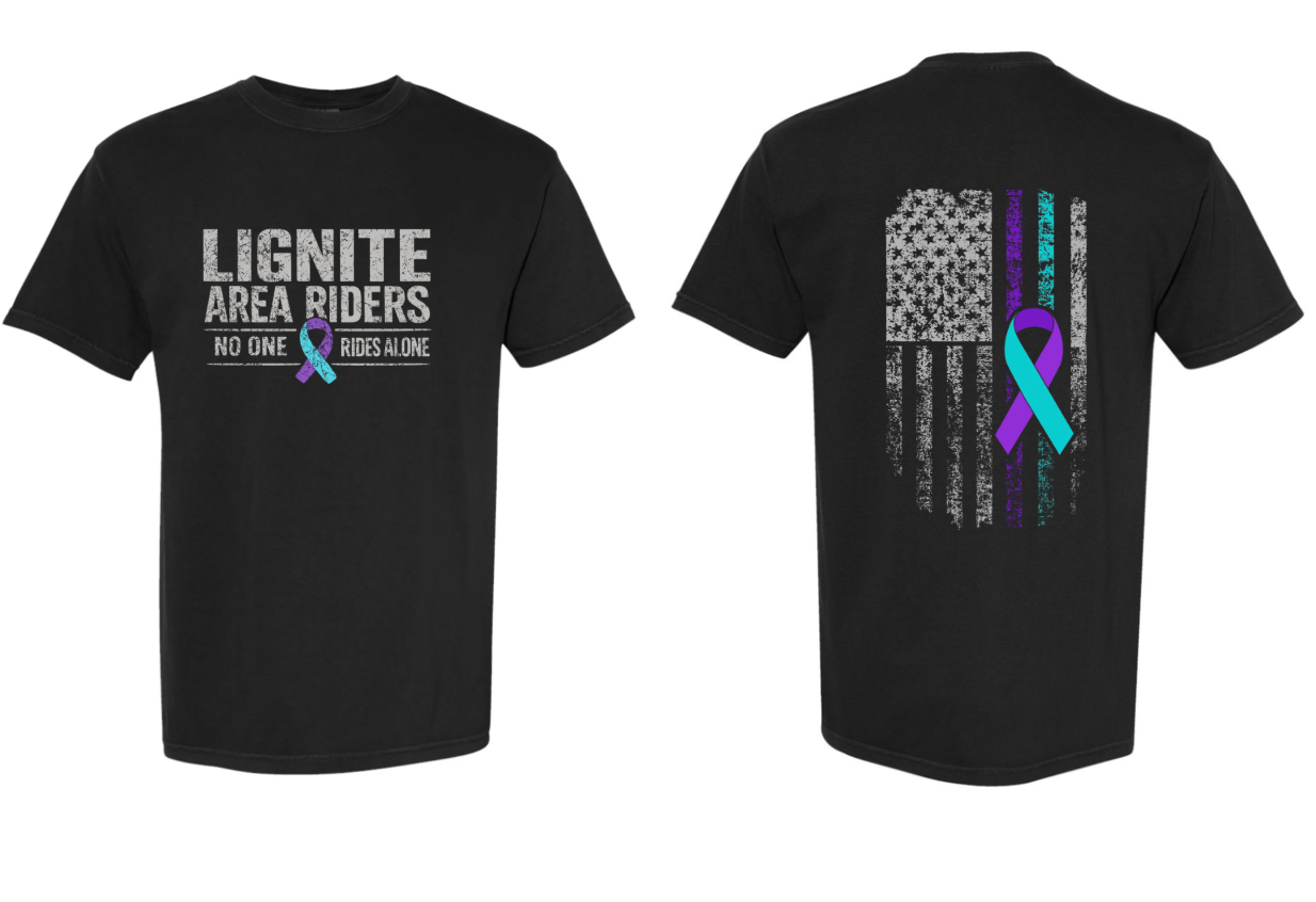 Lignite Area Riders Fun Run Unisex Tee