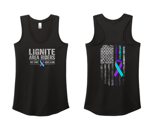 Lignite Area Riders Fun Run Women's Tank