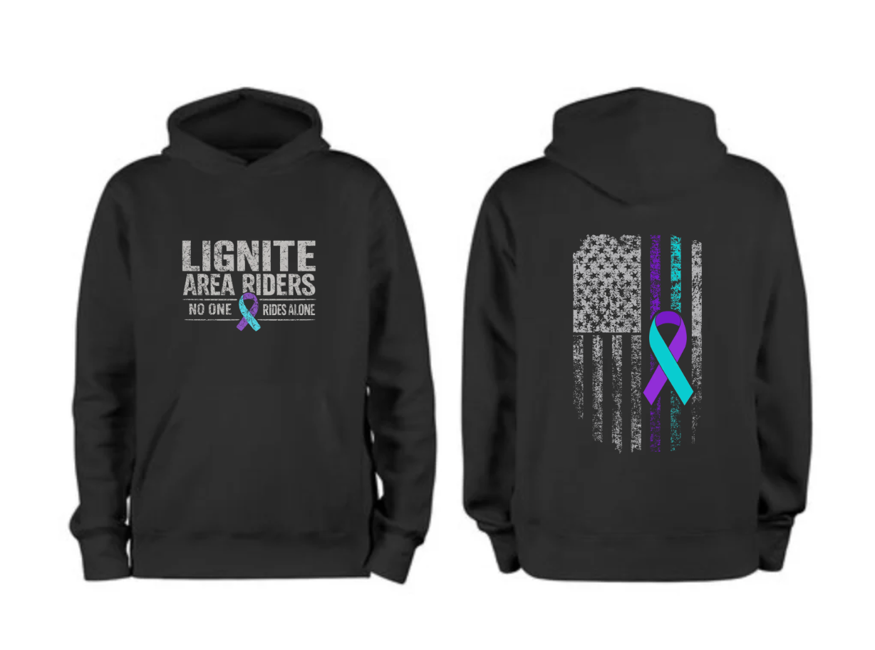 Lignite Area Riders Fun Run Unisex Hoodie