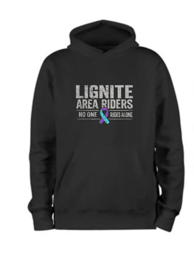 Lignite Area Riders Fun Run Unisex Hoodie