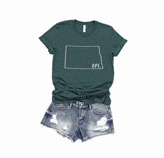 Ope North Dakota Unisex Graphic Tee