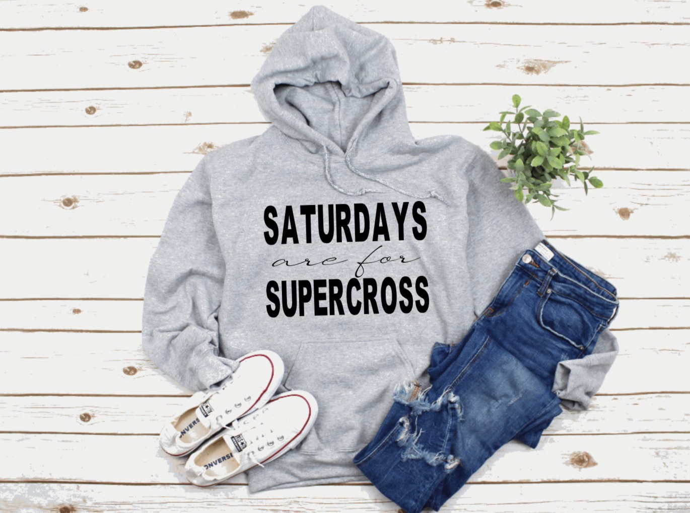 Saturdays Are For Supercross Hoodie