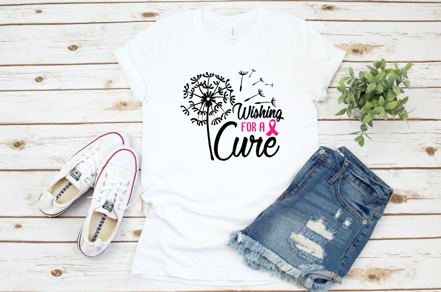 Wishing For a Cure Graphic Tee