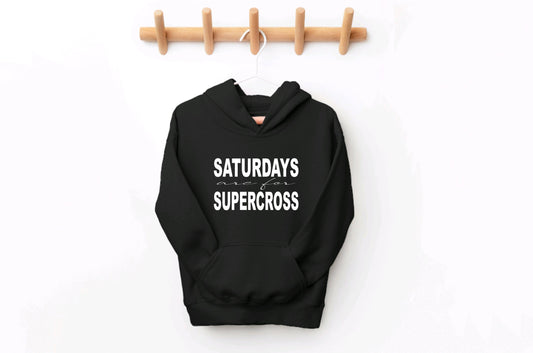 Saturdays are for Supercross Youth Hoodie