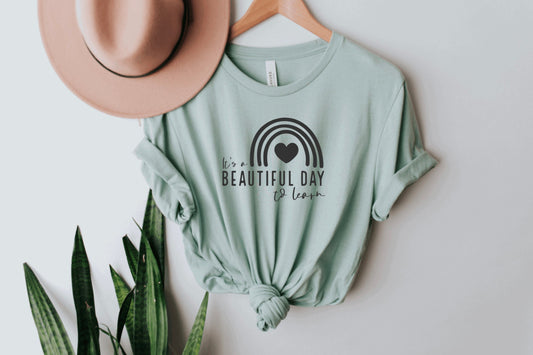 It's a Beautiful Day To Learn Graphic Tee