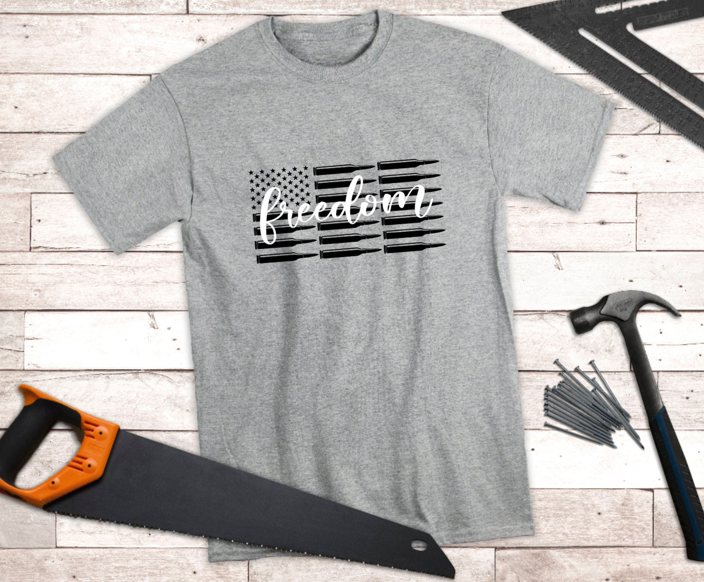 Freedom Flag Unisex Graphic Tee