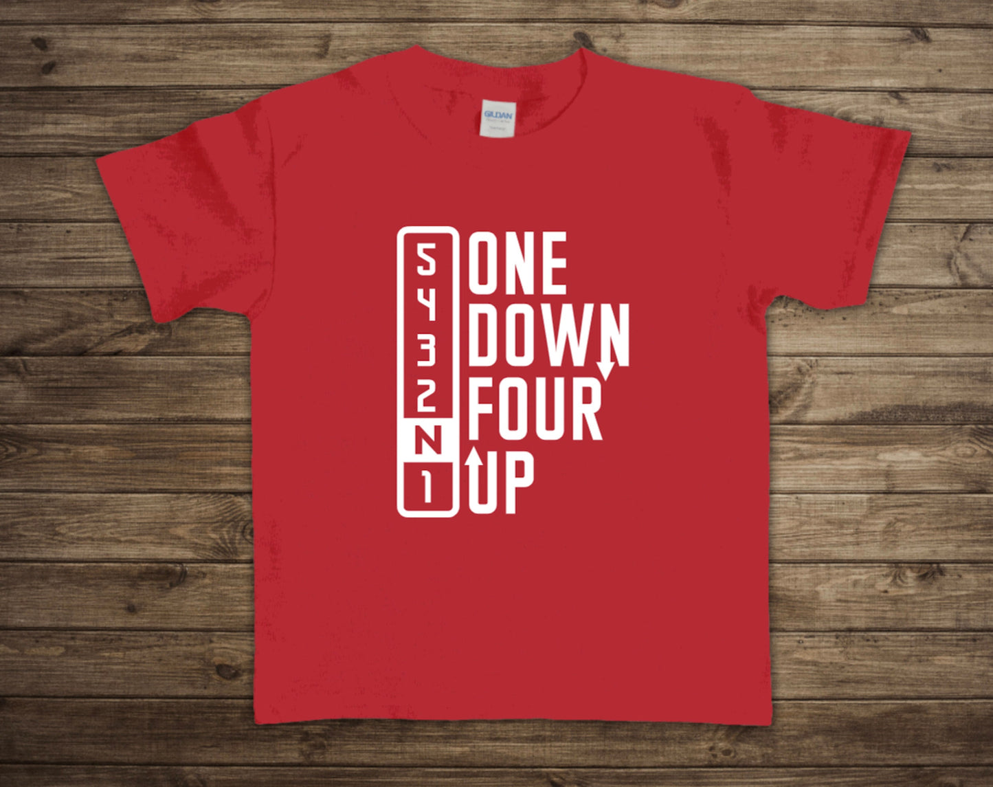 One Down Four Up Youth/Toddler Graphic Tee