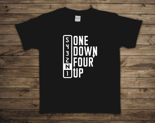 One Down Four Up Youth/Toddler Graphic Tee
