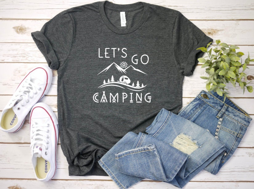 Let's Go Camping Graphic Tee