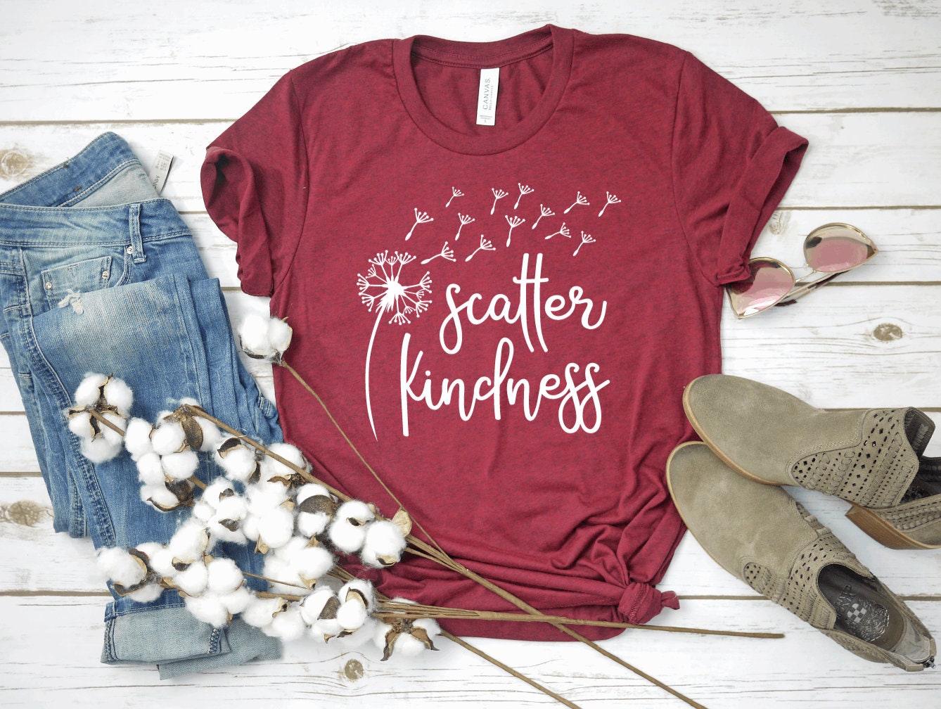 Scatter Kindness Graphic Tee