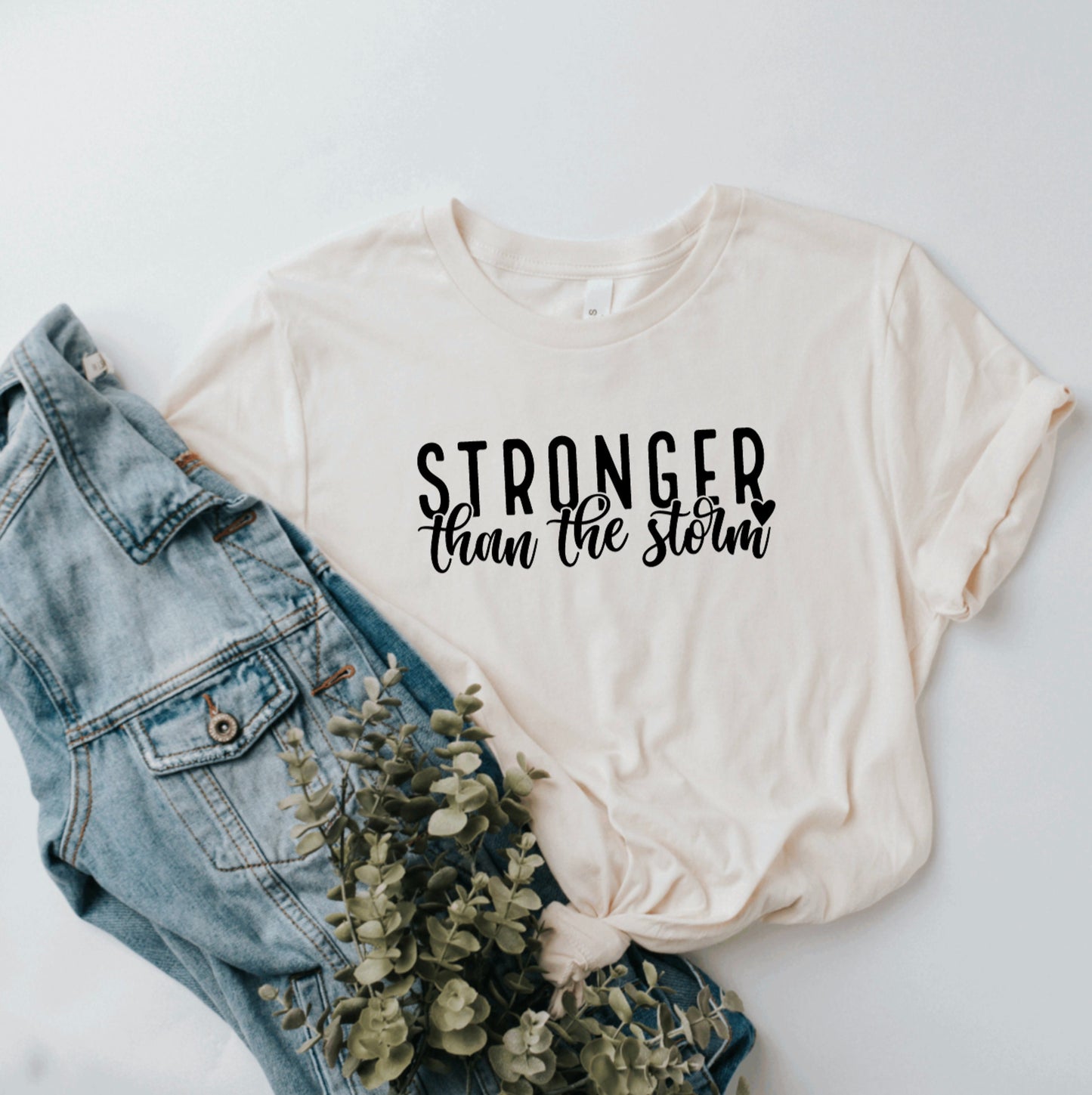 Stronger Than The Storm Graphic Tee