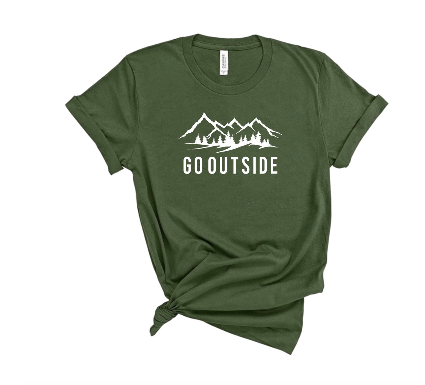 Go Outside Unisex Graphic Tee