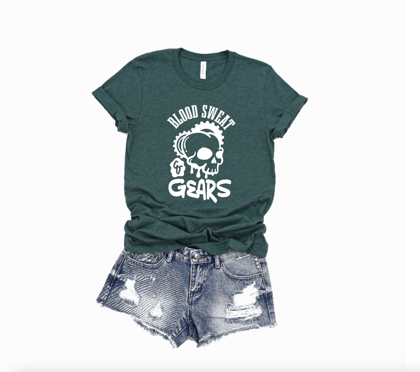 Blood Sweat & Gears Dirt Bike Graphic Tee