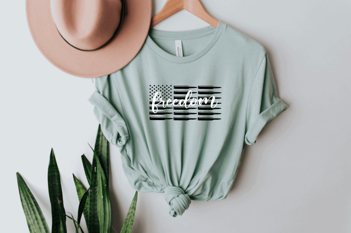 Freedom Flag Unisex Graphic Tee