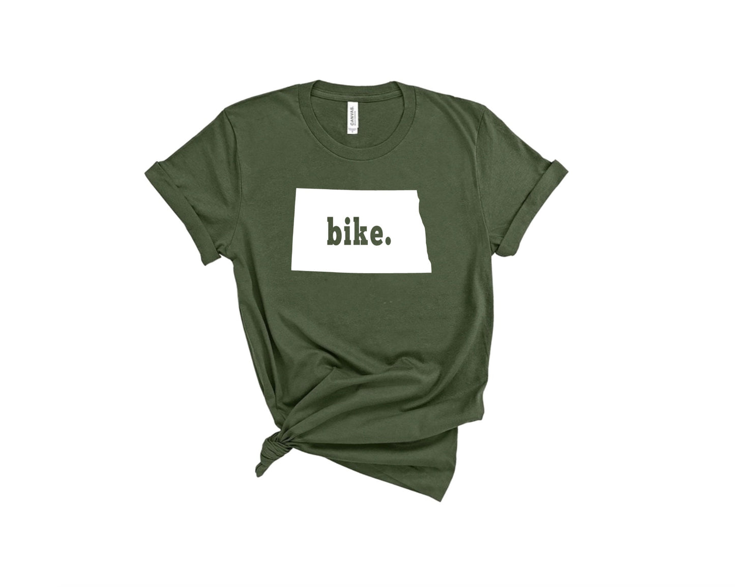Bike North Dakota Unisex Graphic Tee