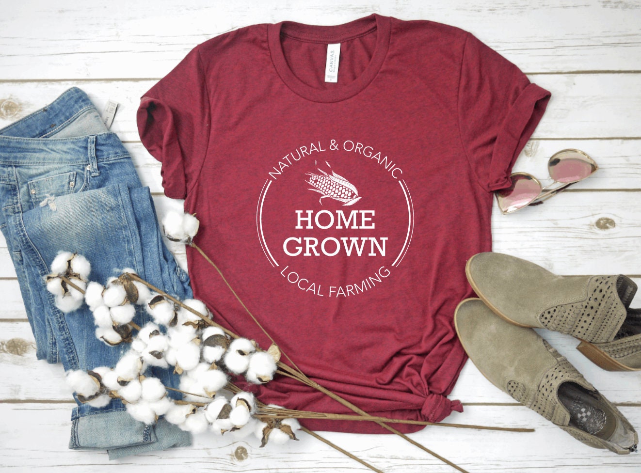 Homegrown Farming Graphic Tee